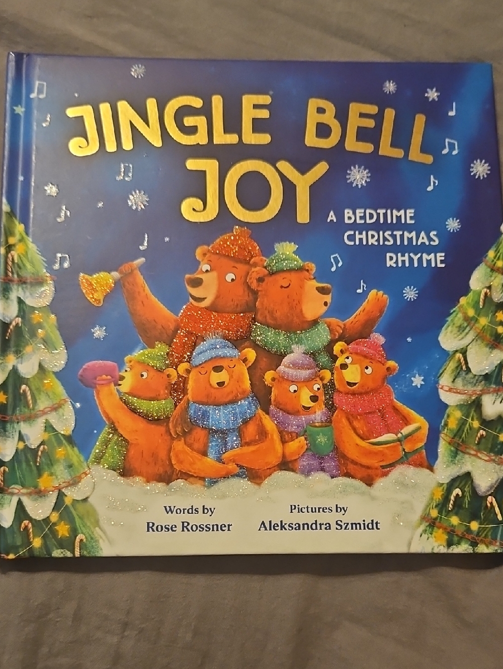 Jingle Bell Joy - Blue Kids Christmas Rhyme Book